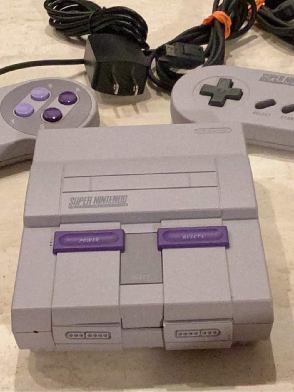 Nintendo Super SNES Mini Classic Edition Console 21 Pre-Installed Games CLV-201